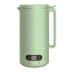 Mini Wall Breaker Household Soymilk Machine Filter Free Small Heating Bass (Option: Green-6key multifunctional-US)
